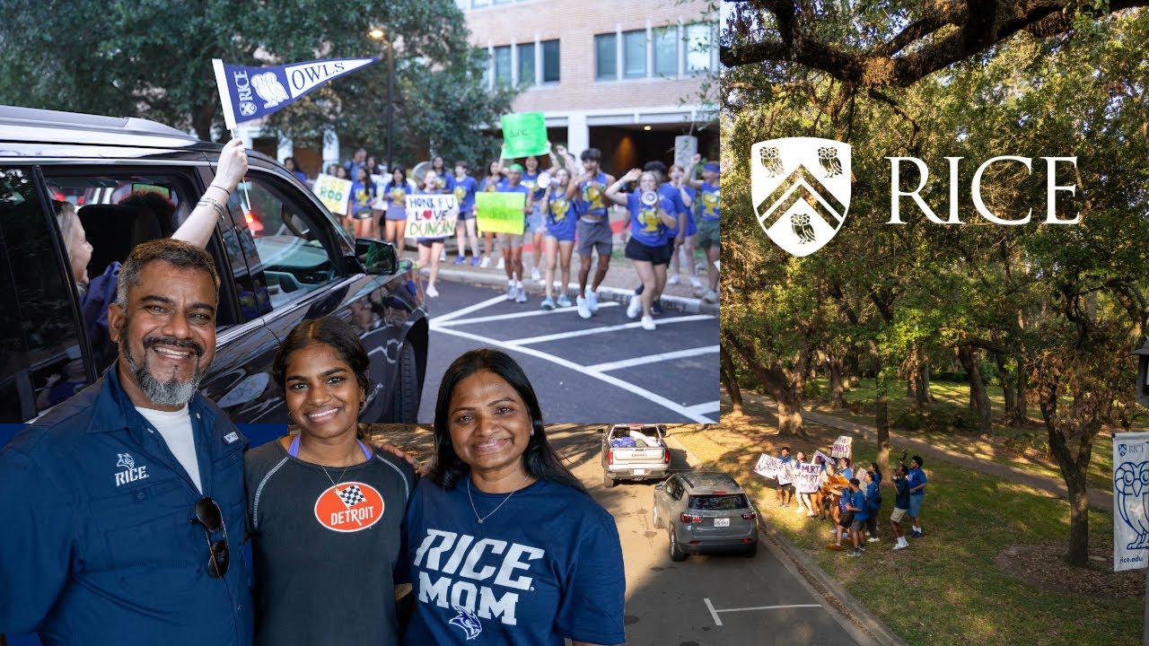 'The start of a new chapter': Rice Class of 2028 greeted with open arms at move-in day
