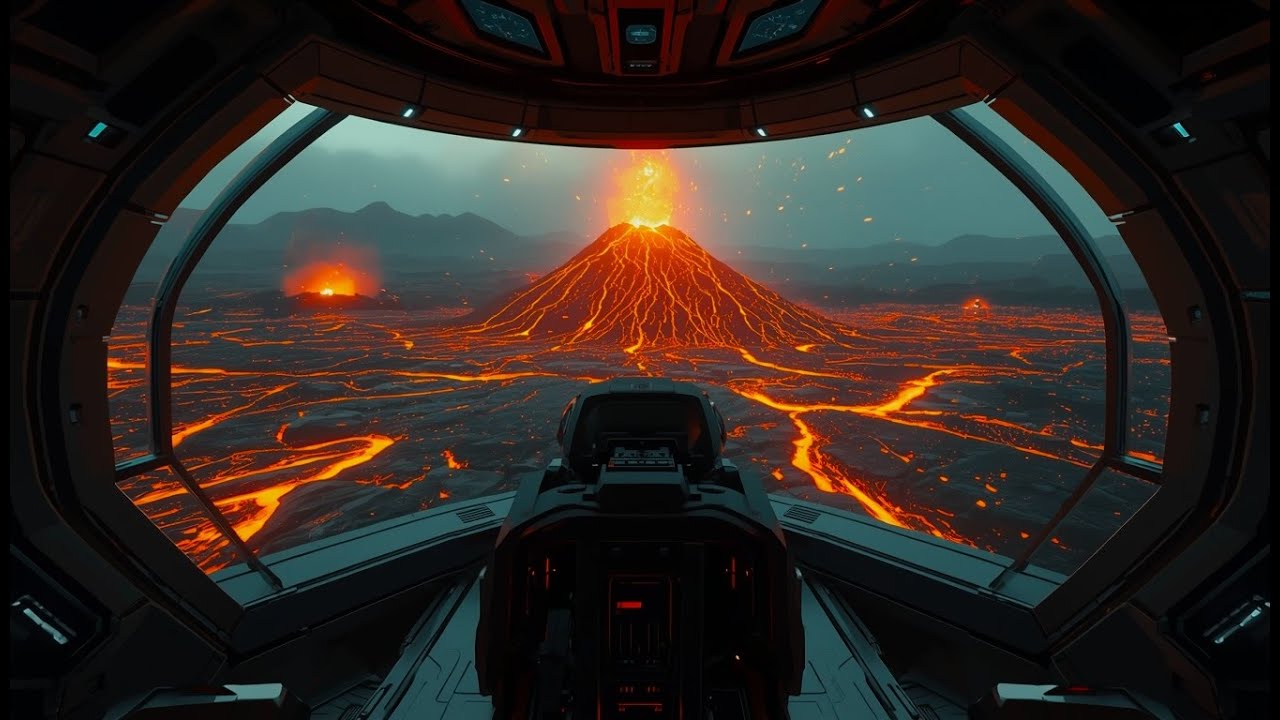 Ambient Music for a Volcanic Research Base | Warm, Controlled Soundscape