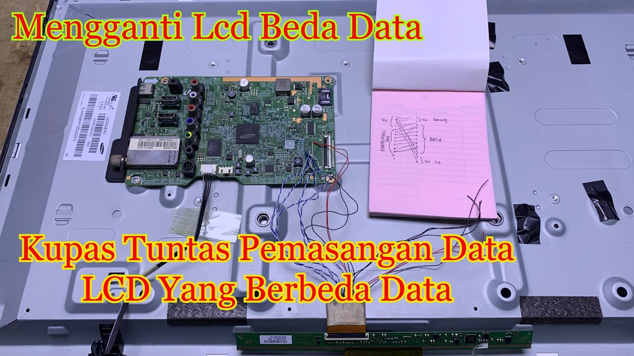 Cara Mengganti Lcd Tv Yang Berbeda Data Dan Jenis