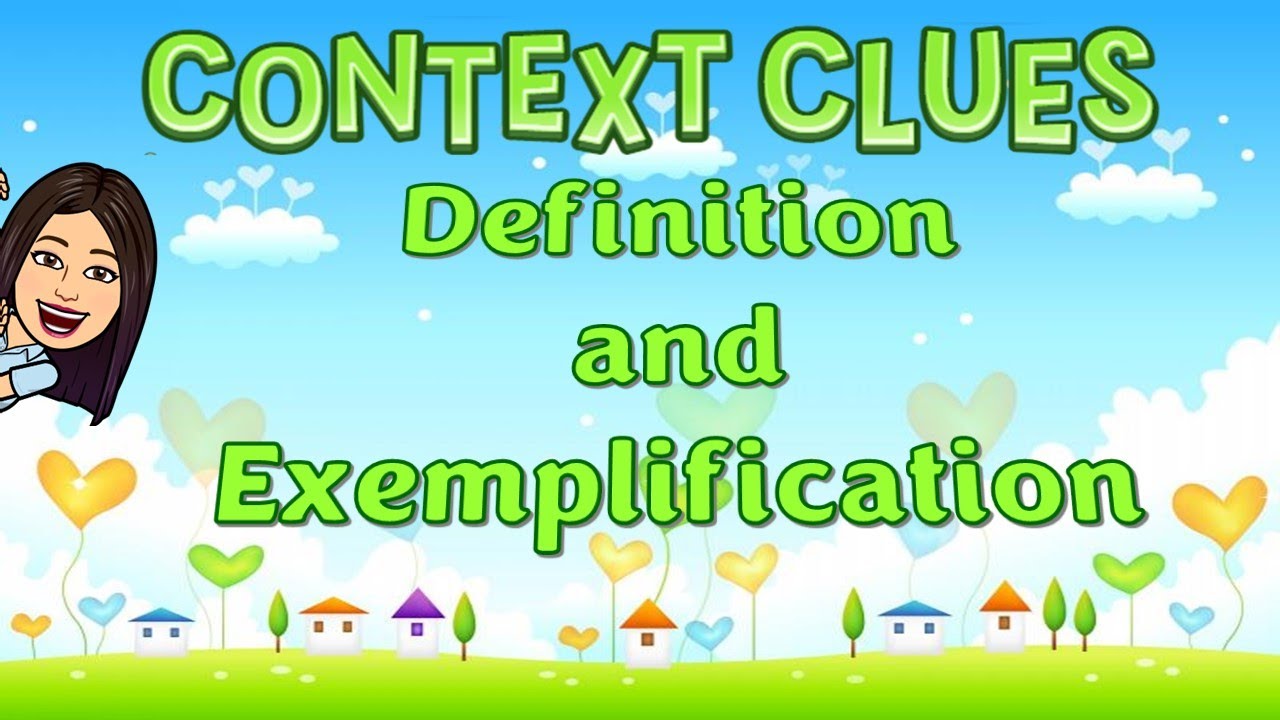 Context Clues: Definition and Exemplification Clues | TeacherBethClassTV