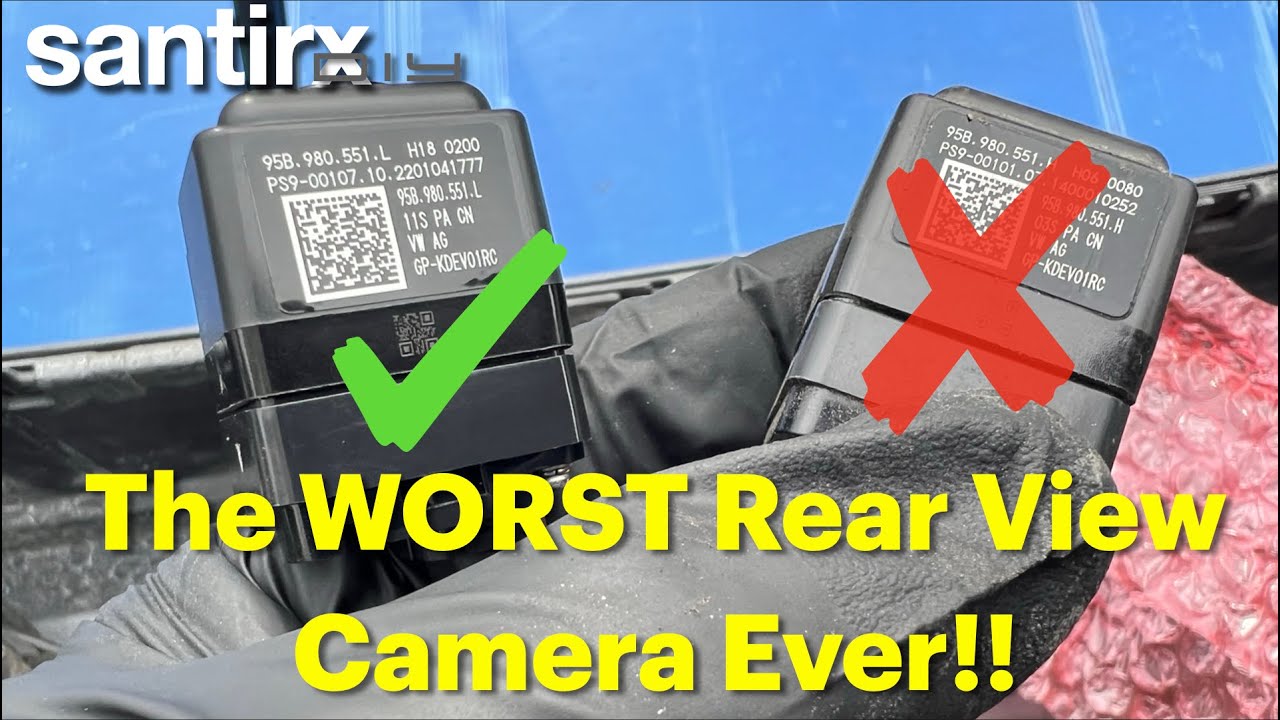 WORST Reverse Camera in a Porsche - REPLACED!!