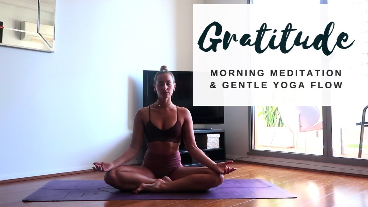 GRATITUDE | Meditation & Gentle Yoga Flow | CAT MEFFAN