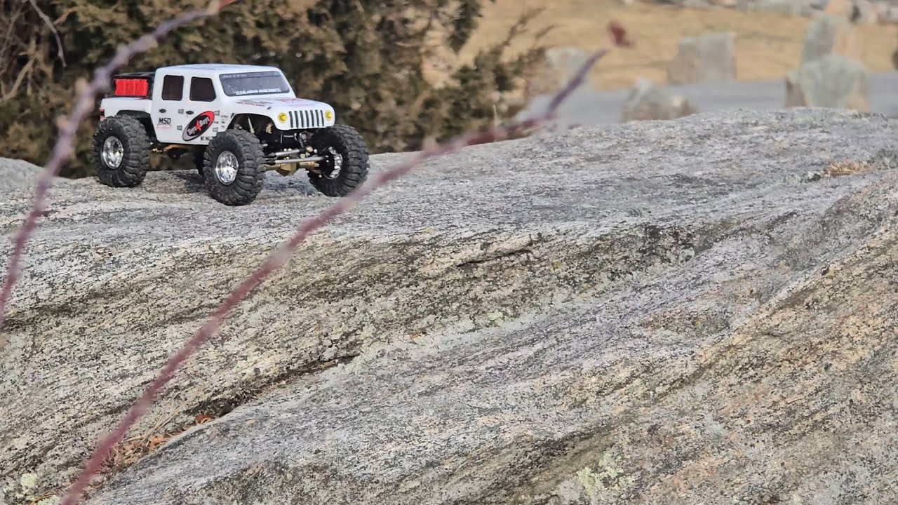 SCX24 Trail Ride - The Maiden Voyage @ Fort Phoenix 