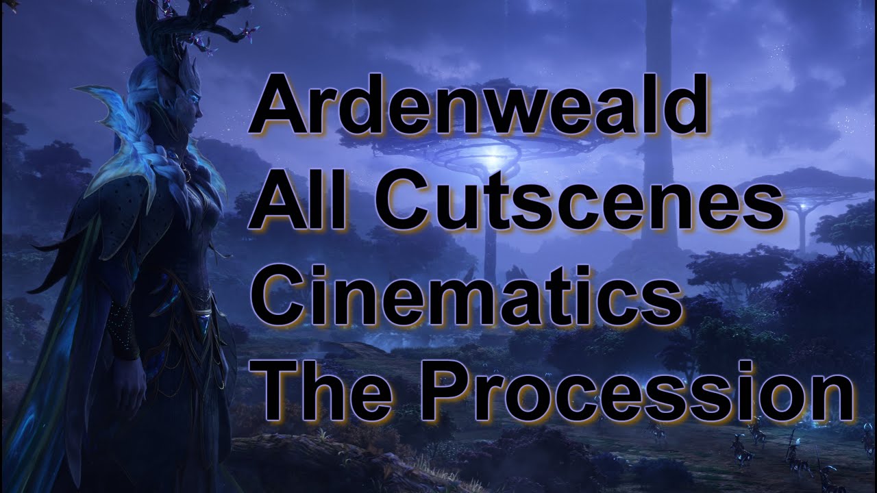 Ardenweald All Cinematics & Cutscenes | Ysera Procession | Ysera Rebirth  | Night Fae Finale