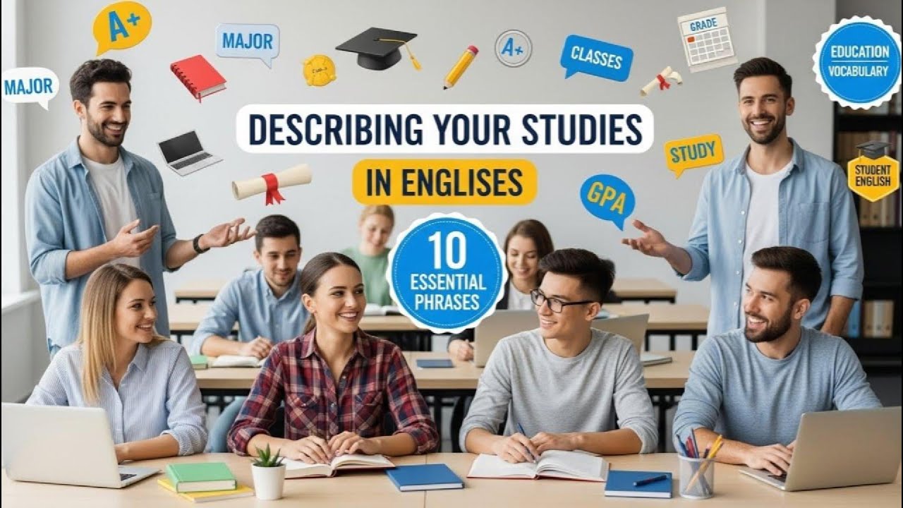 How to Describe Your Studies in English | Essential Student Vocabulary & Phrases