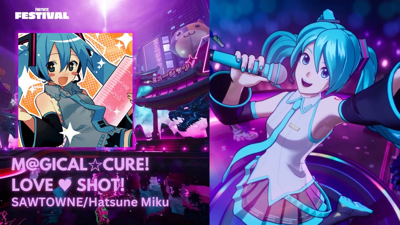 M@GICAL☆CURE! LOVE ♥ SHOT! - Miku Fortnite Festival (Expert Lead + Vocal)