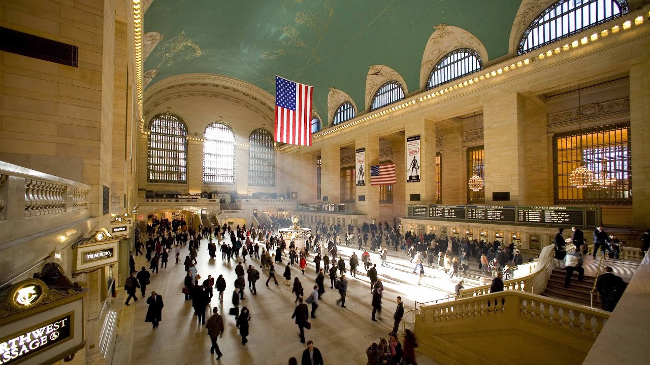Grand Central Terminal in New York, On the location of movie