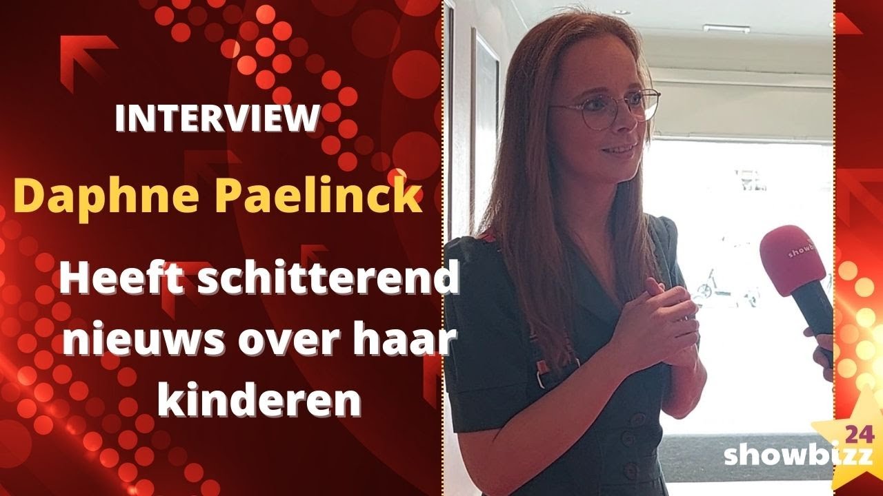 ‘Thuis’-actrice Daphne Paelinck heeft schitterend nieuws over haar kinderen