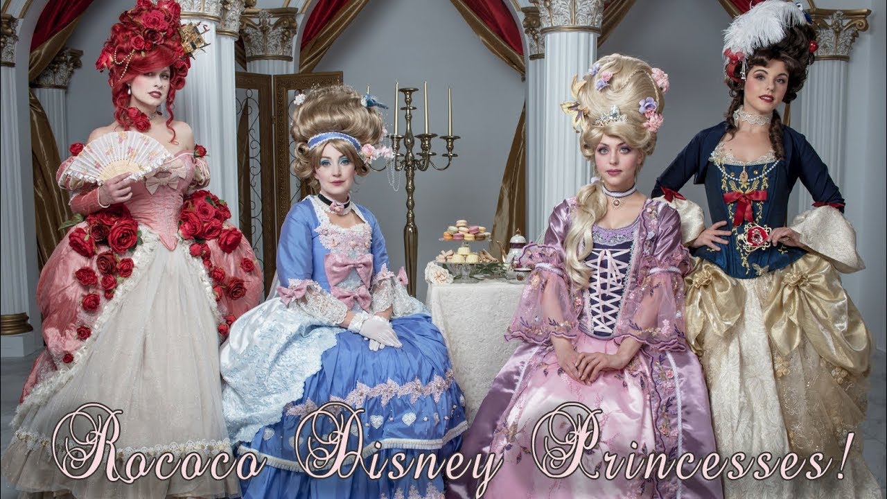 Rococo Disney Princesses!