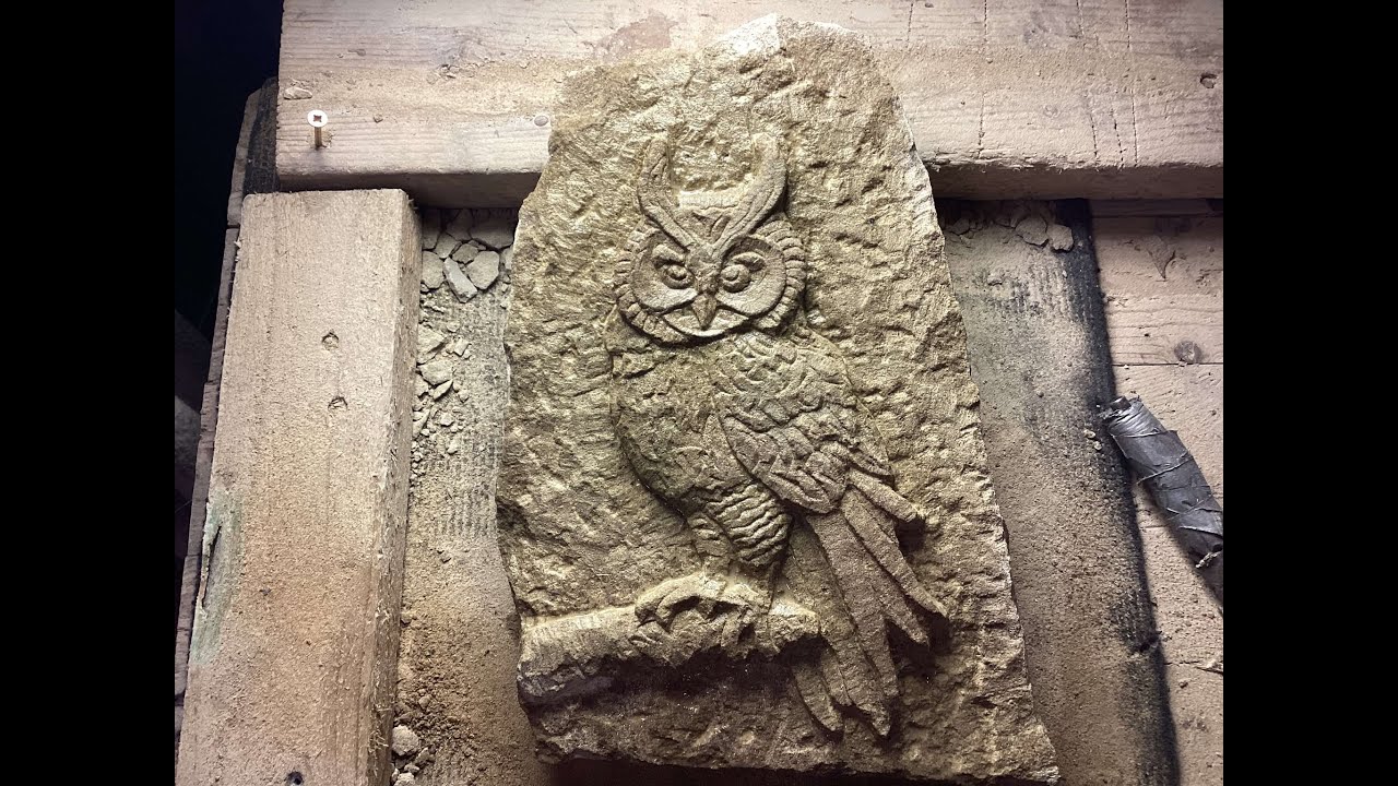 HOW TO CARVE AN OWL IN STONE