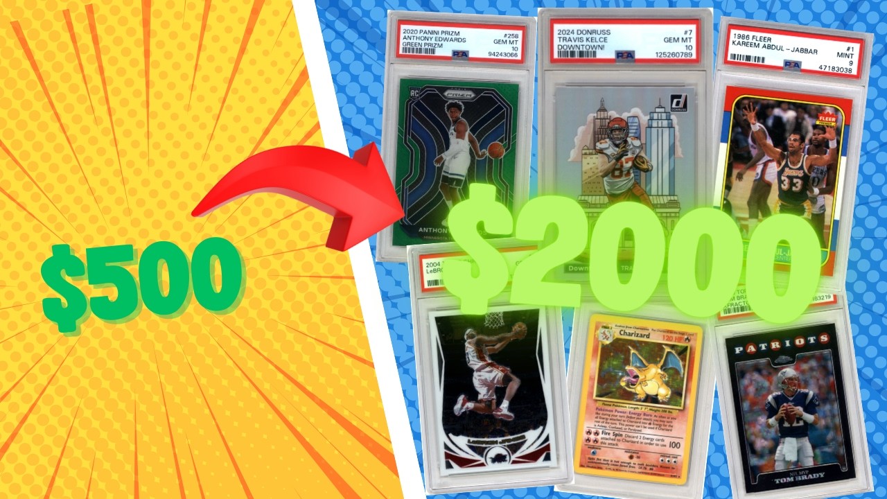 I Turned $500 into $2000 by Trading Sports Cards Online - Here's How | Arena Club Trade Challenge E2