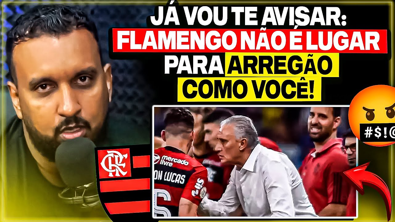 FLAMENGUISTA FICA BOL4D0 e dá o PAPO RETO sobre TITE ⚠️