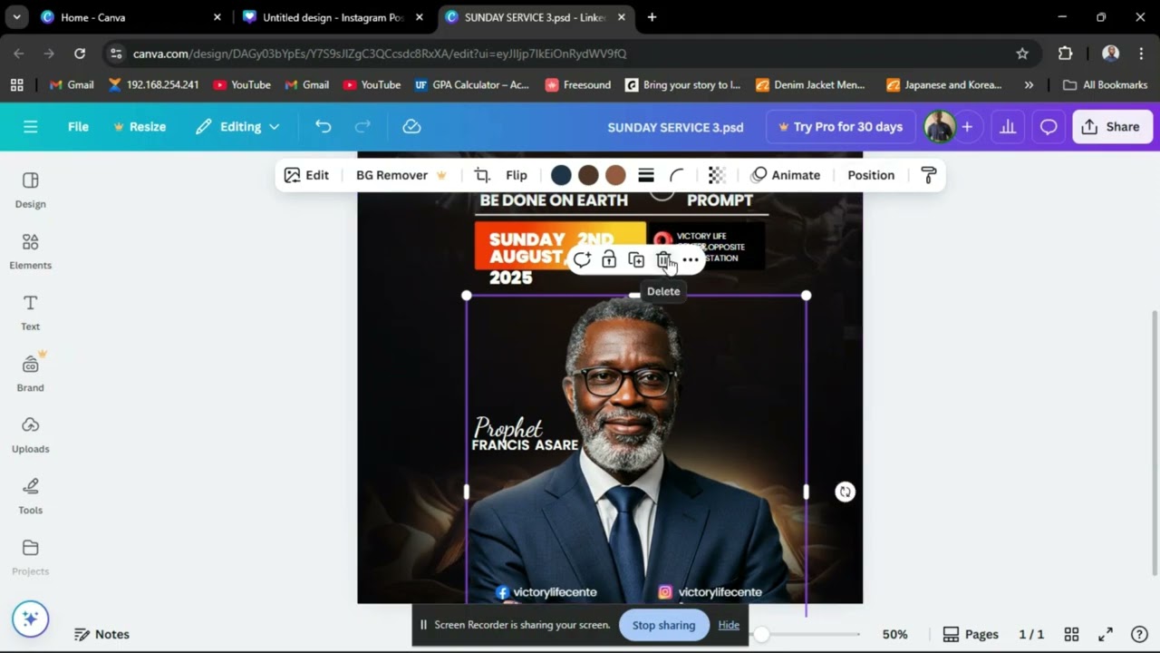 How to Edit PSD files in Canva