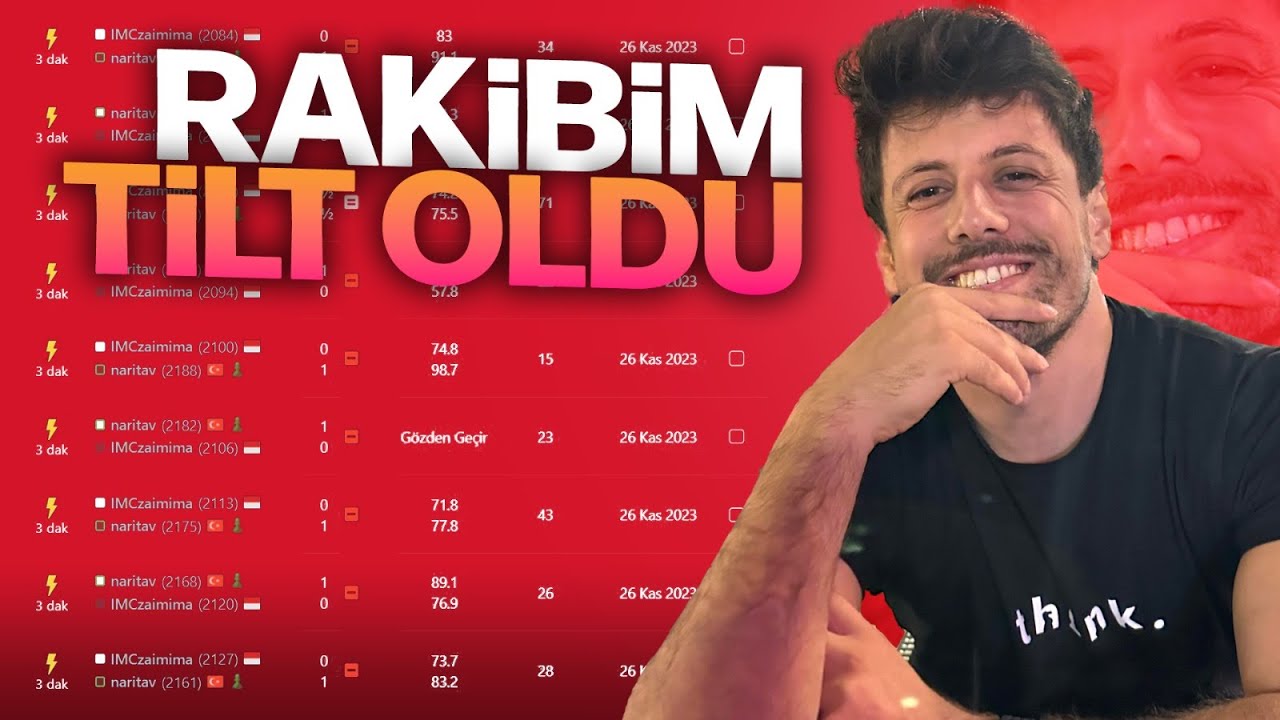 RAKİBİM TİLT OLDU ve ÜST ÜSTE 9 MAÇ KAYBETTİ, BEDAVADAN RATINGLERİNİ ALDIM!