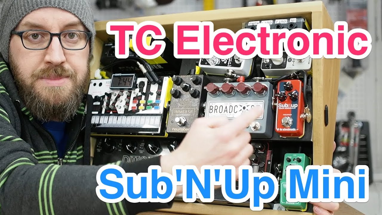 TC Electronic Sub'N'Up Mini with custom TonePrint