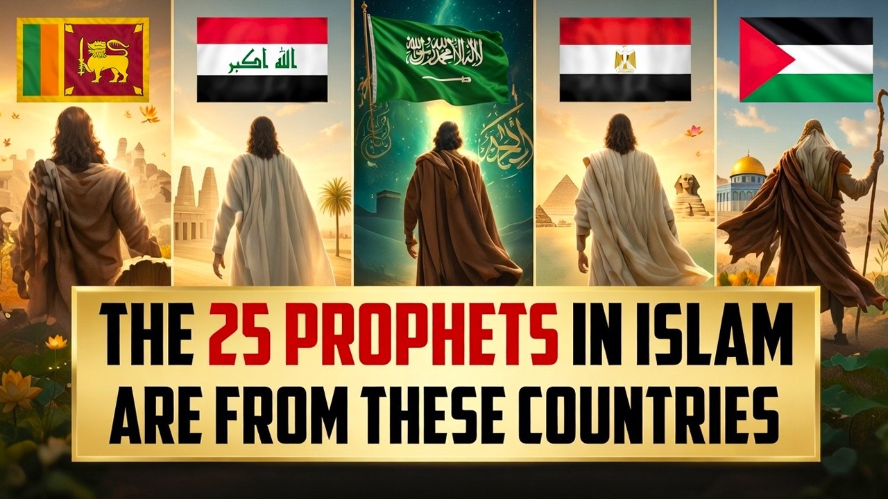 25 Prophets of Islam and the Countries They Were Sent To