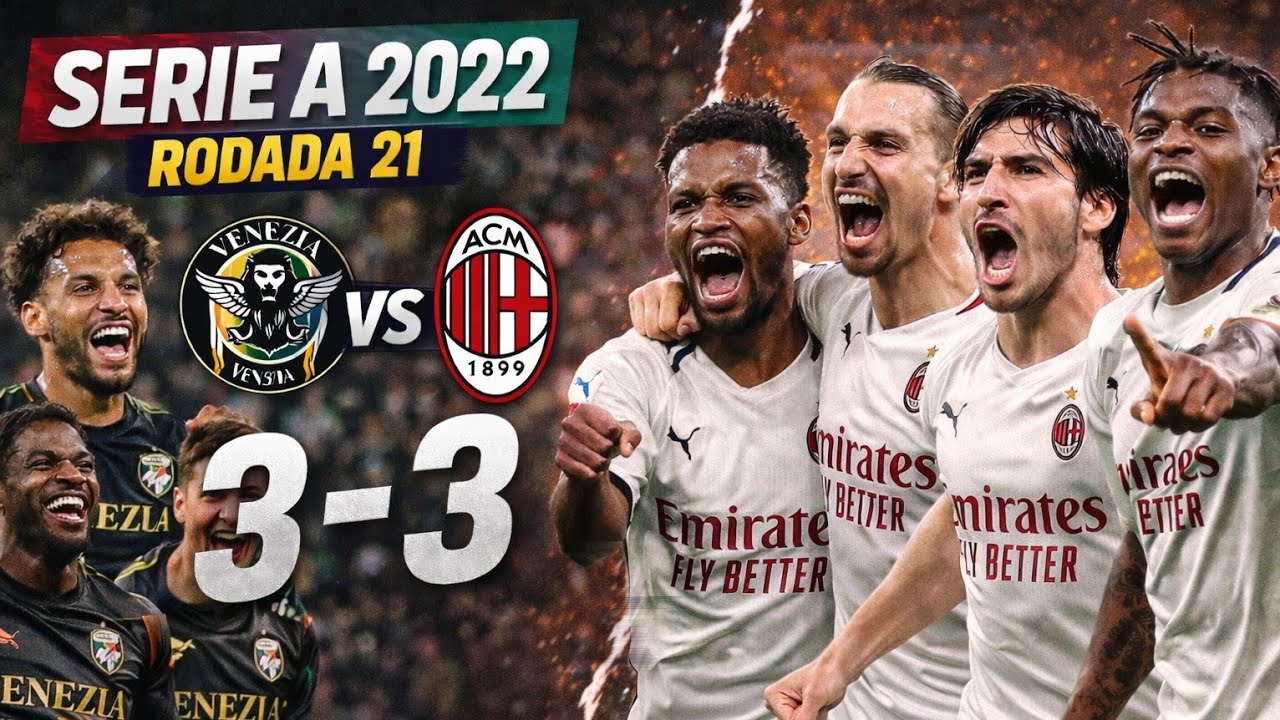 Campeonato italiano 2022 Serie A TIM R21 Venezia 3X3 Milan