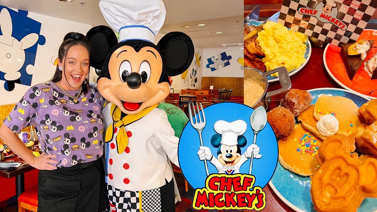 Dining At Chef Mickey's In Disney's Contemporary Resort!