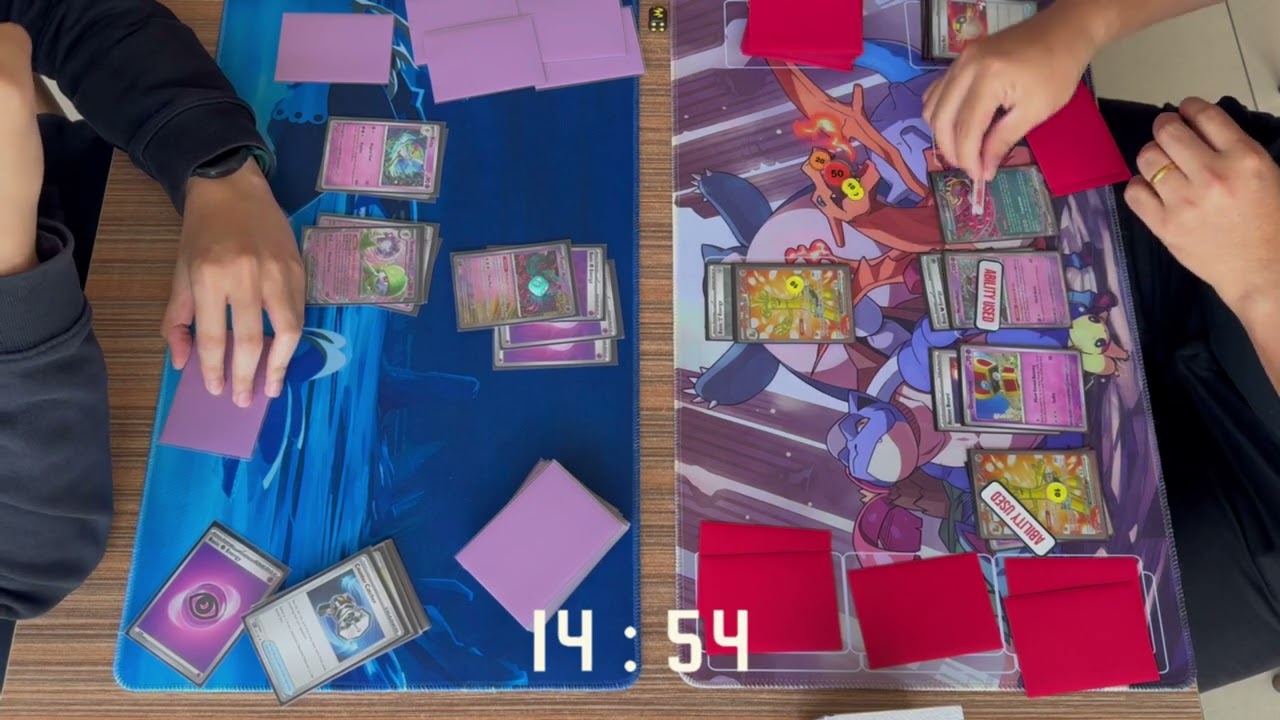 Gardevoir ex vs Gholdengo ex | Pokémon TCG Tabletop Gameplay