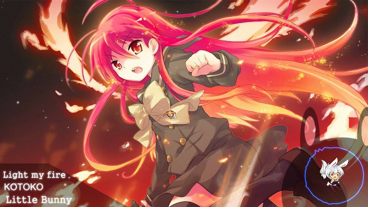 Nightcore - Light My Fire【Shakugan no Shana III OP】