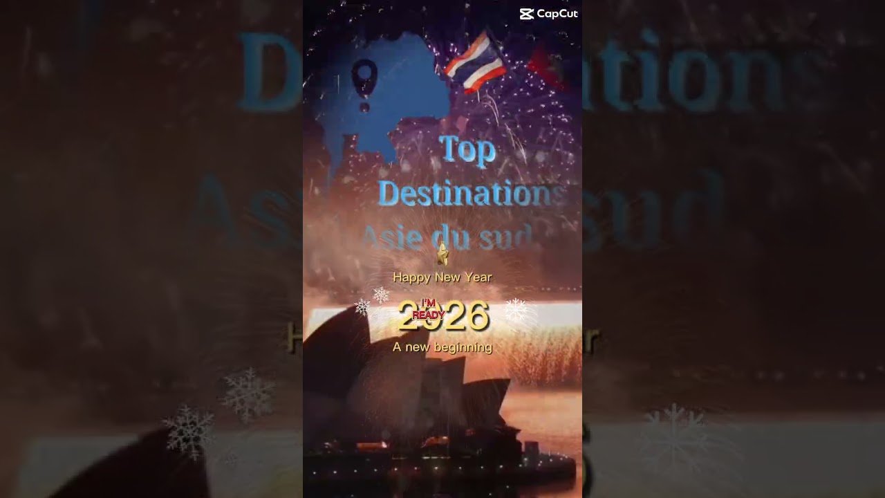 🌏✨ Bonne année 2026 – Top Destinations Asie du Sud-Est