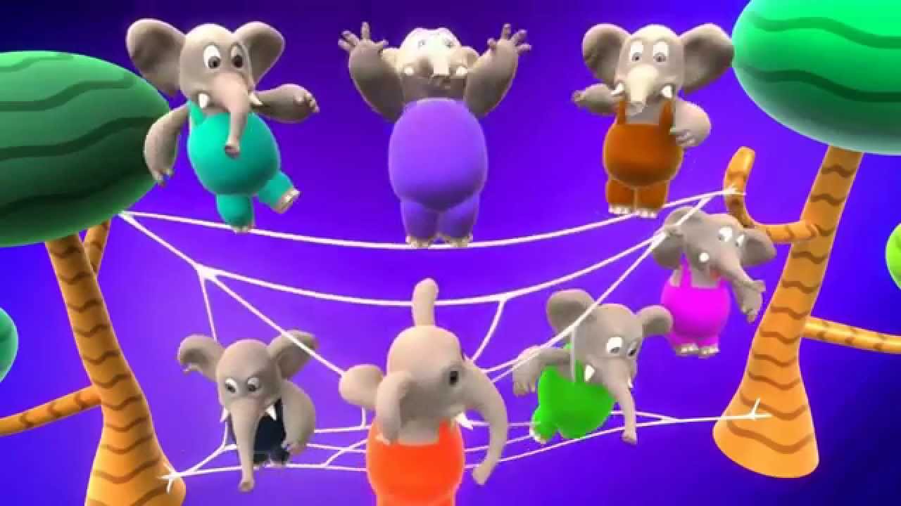 UN ELEFANTE SE BALANCEABA  en español CANCIONES INFANTILES