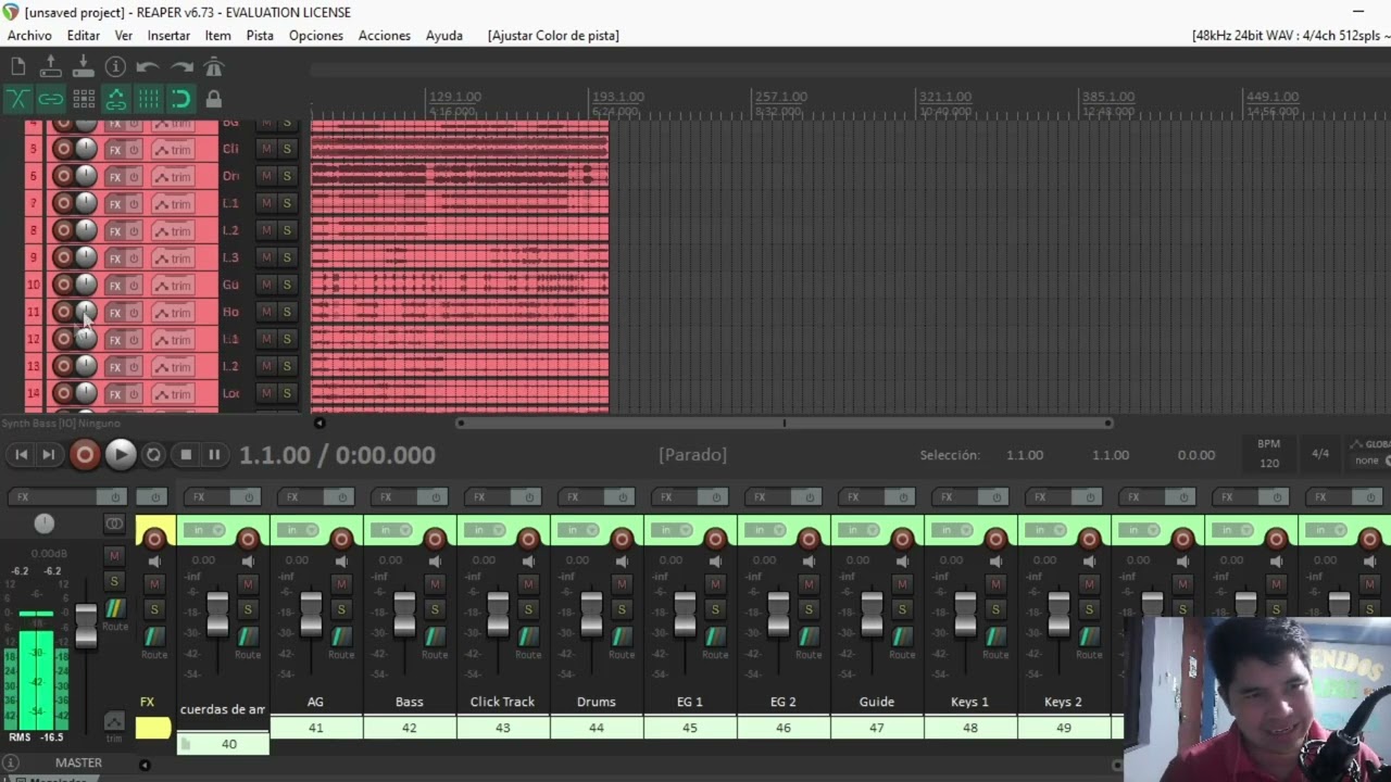 Como preparar secuencias en reaper | Tutoríal | REAPER.