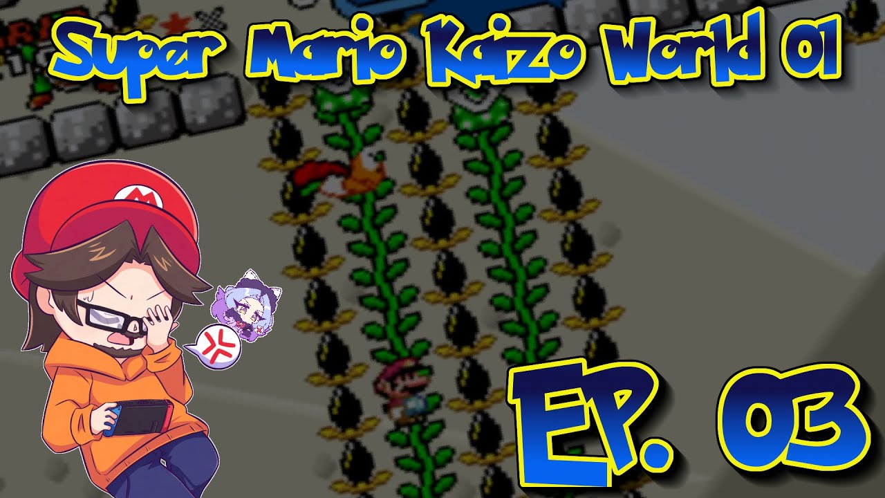 Super mario kaizo World 01 - Ep. 03 - Move faster pockey