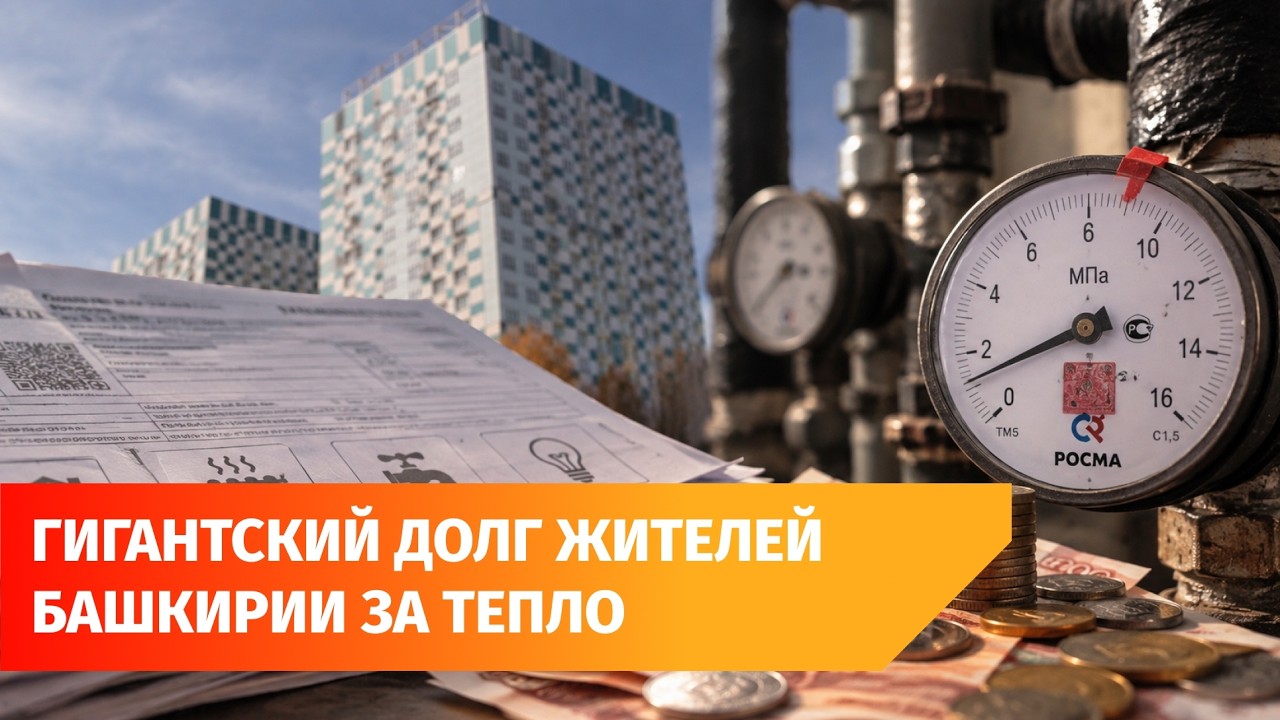 Жители Башкирии задолжали за тепло около 4 миллиардов рублей