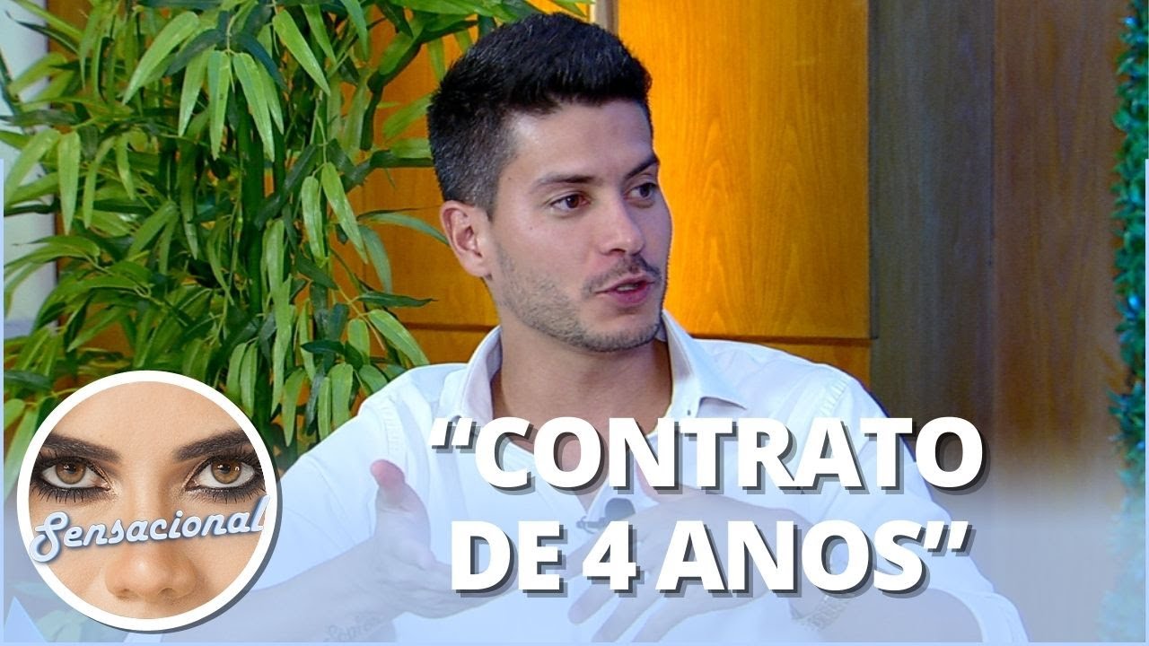 Arthur Aguiar fala de período antes da fama: “Nadador profissional”