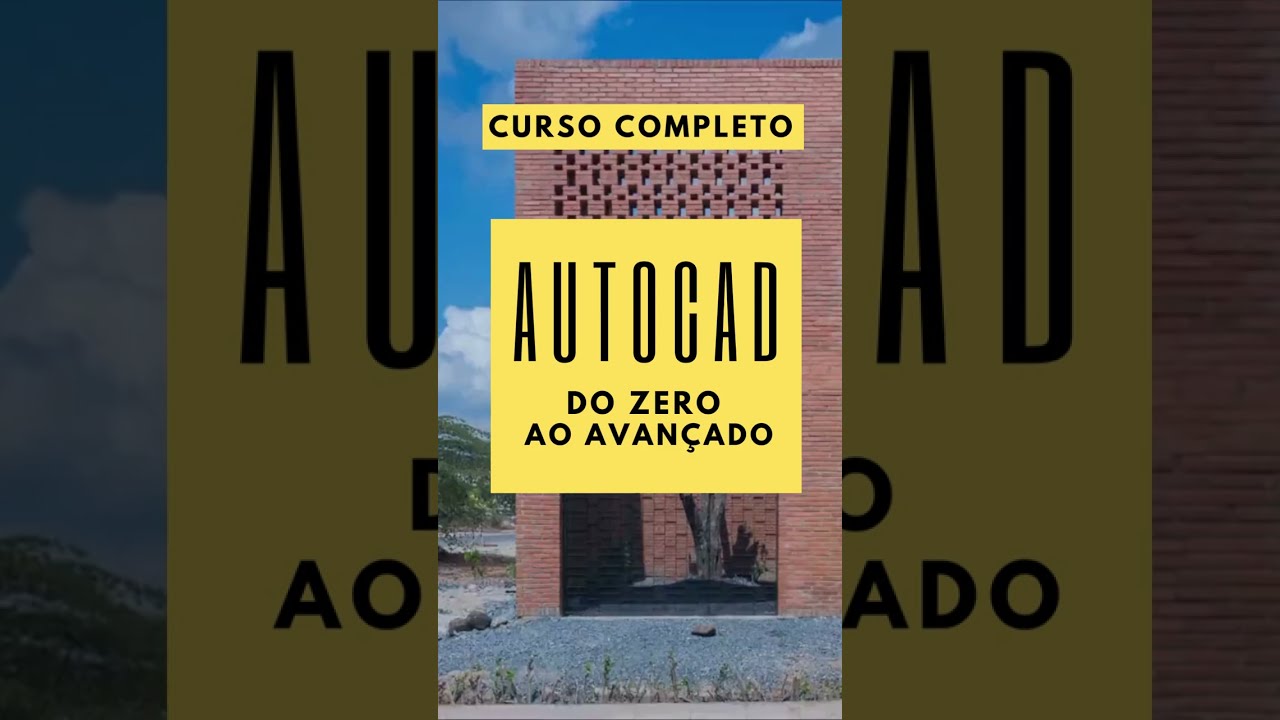 Aprenda AutoCAD ONLINE e eleve seus projetos! Clique na DESCRI&Ccedil;&Atilde;O, pre&ccedil;o PROMOCIONAL ⬇ ⬇ #shorts