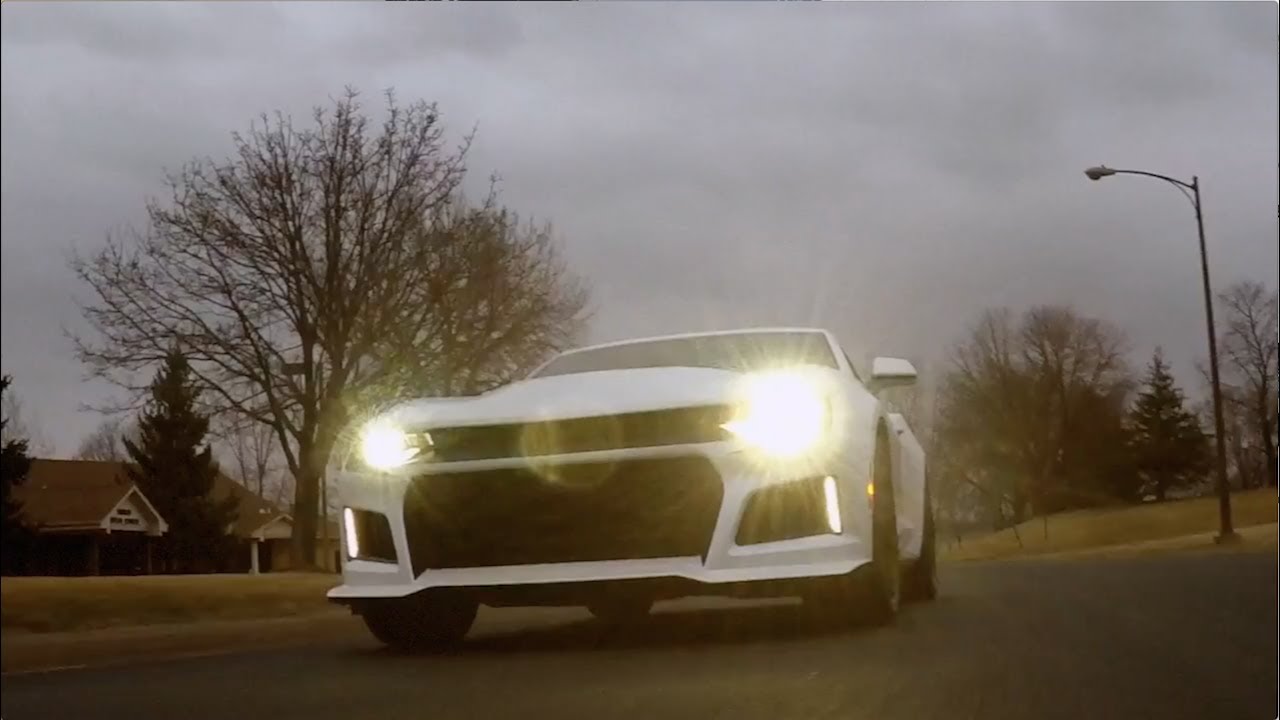 New 2017 Chevy Camaro ZL1 - Pearl White Custom Car Wrap | Auto Trimmers - St Paul, Mpls, Hopkins, MN