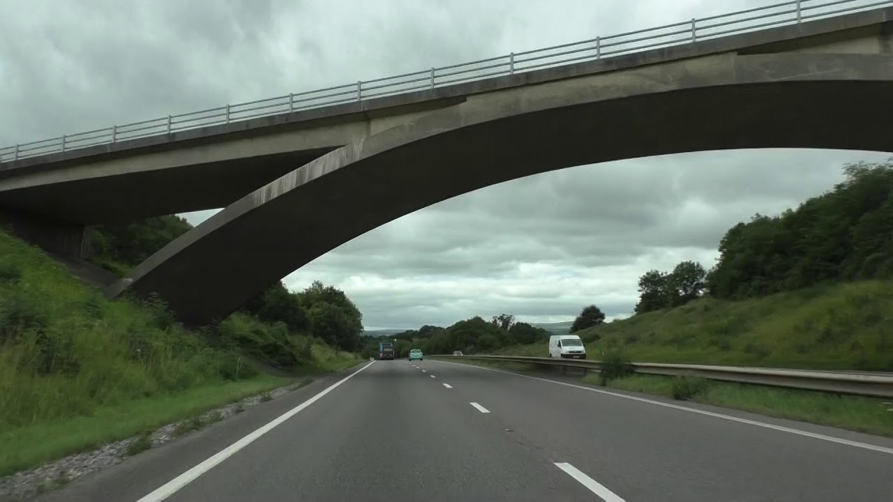 Driving On The A38 From M5 Motorway Junction 31 Exeter To Plymouth, Devon, England 12th August 2017