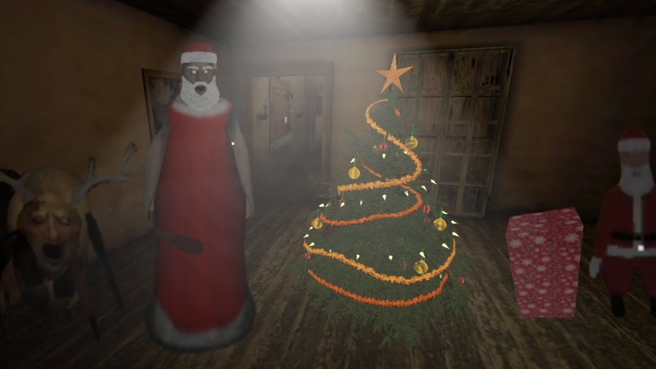 Christmas season Granny 1,😱🫠omg