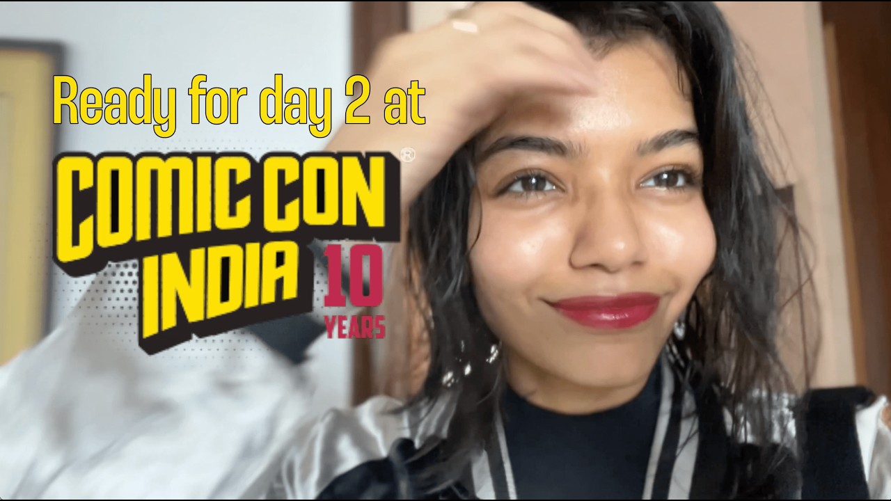 Comic Con MUMBAI Vlog | India 2024 | Day 2 | Crunchyroll, JJK, PS5 & more