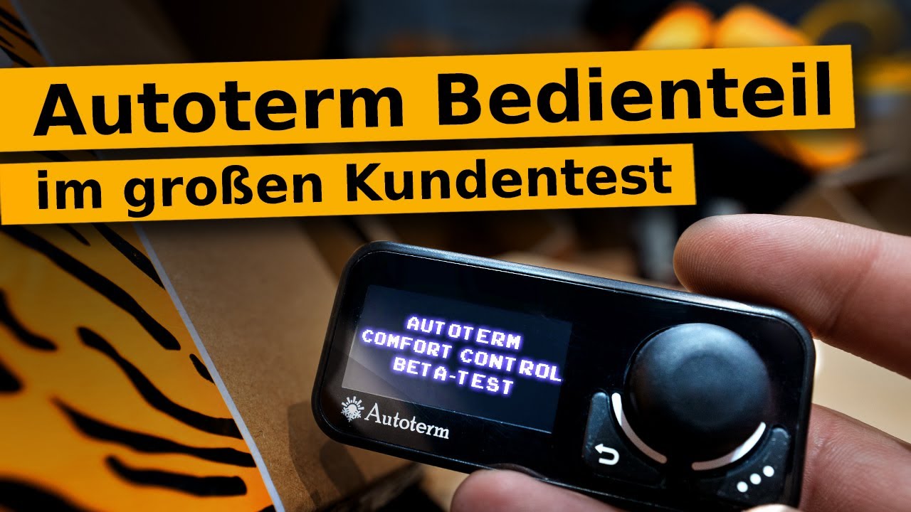 🐯Autoterm Comfort Control 🔥 бета-тест пульта управления ДО старта продаж 👈tigerexped🐅