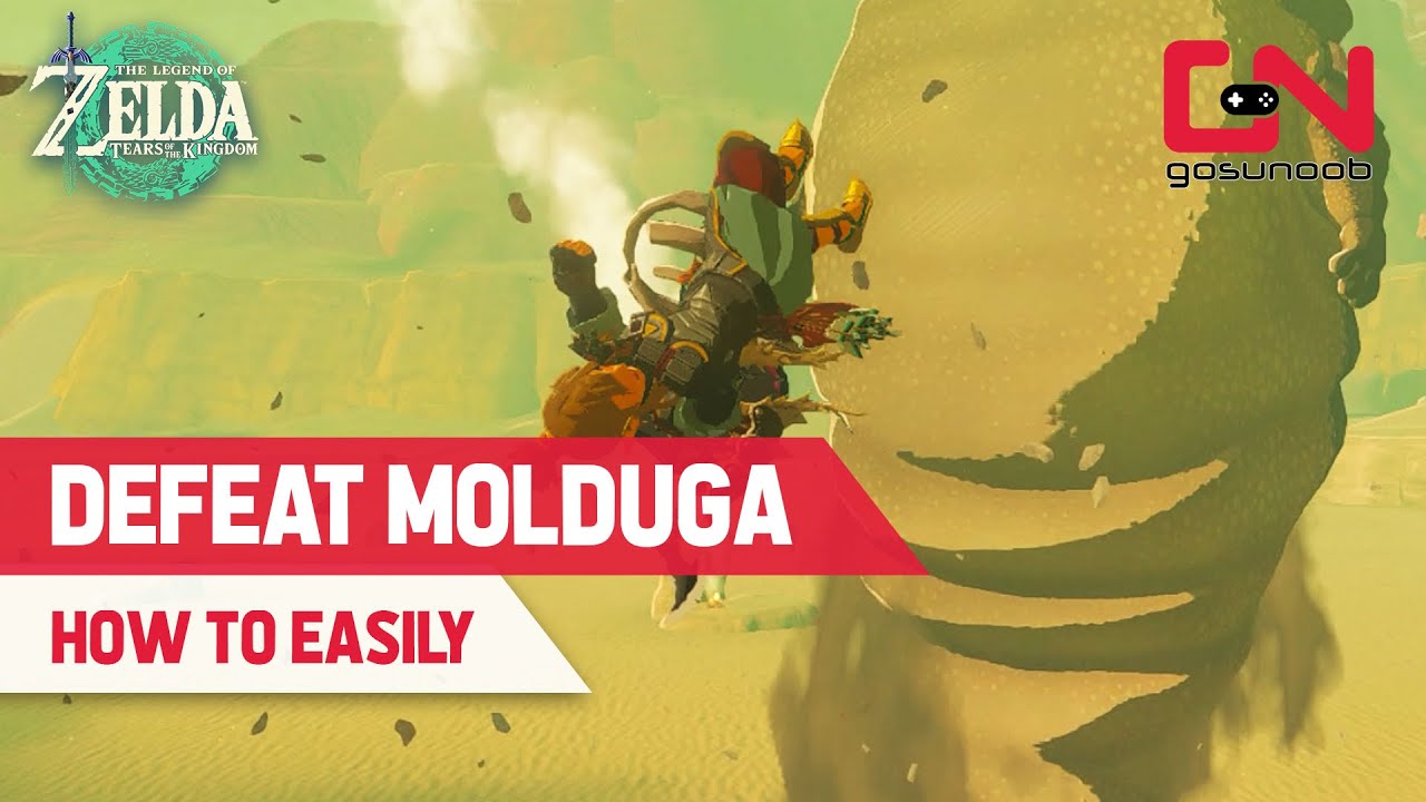 How to Easily Defeat Molduga in Zelda Tears of the Kingdom