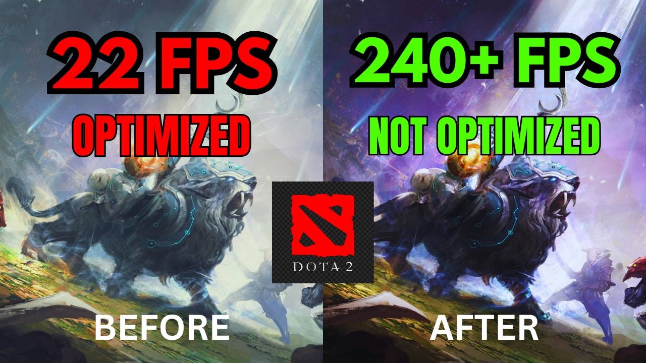 Dota 2 Best Settings for Low-End & High-End PC | Increase FPS & Reduce Stutter