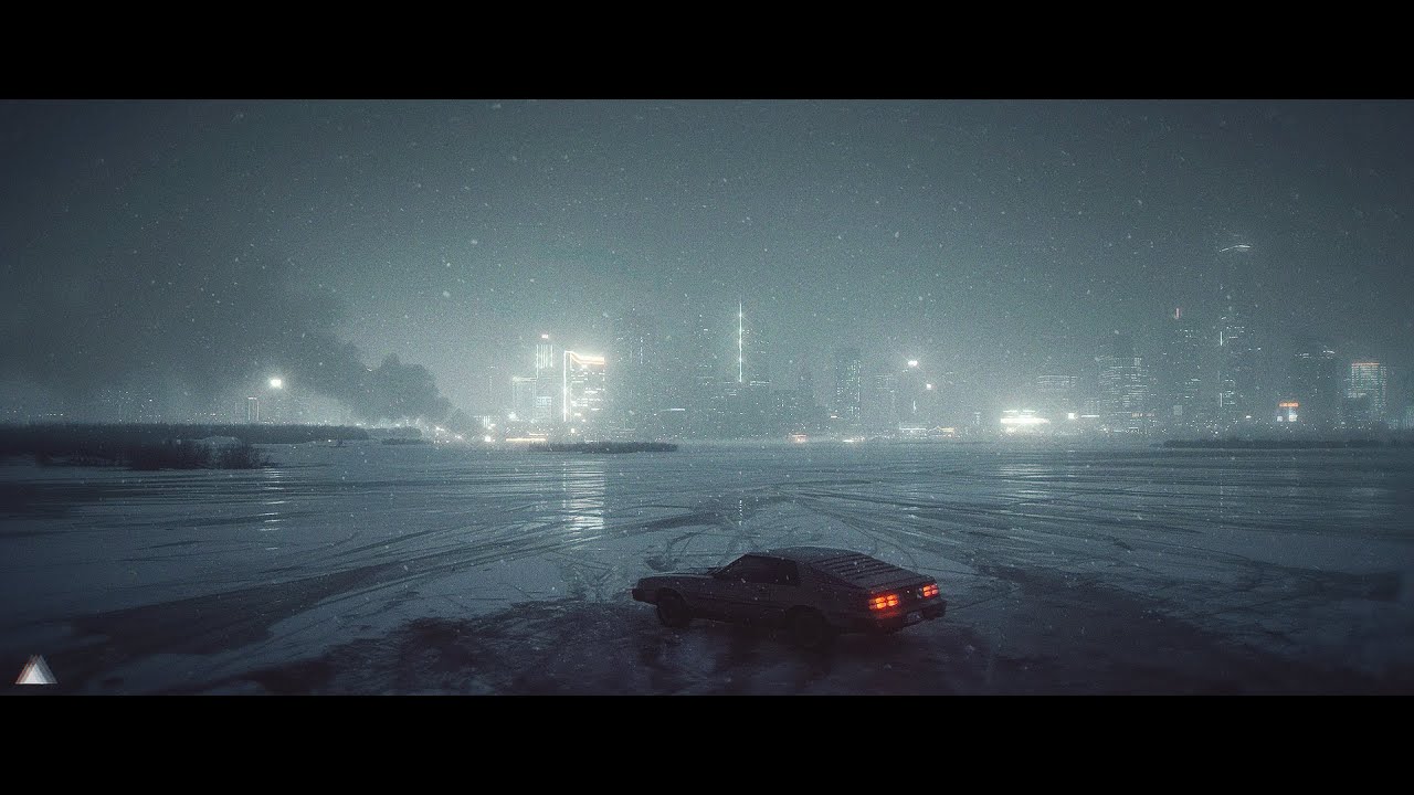 Everything Feels Lighter From Out Here — Snowy Cyberpunk Ambient Blade Runner Vibes