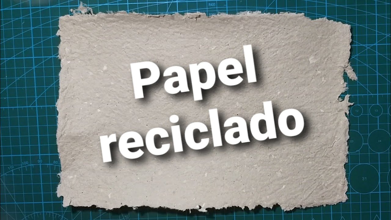 Como hacer papel reciclado de calidad, diferente grosor, lo probamos con acuarelas! Ecological paper