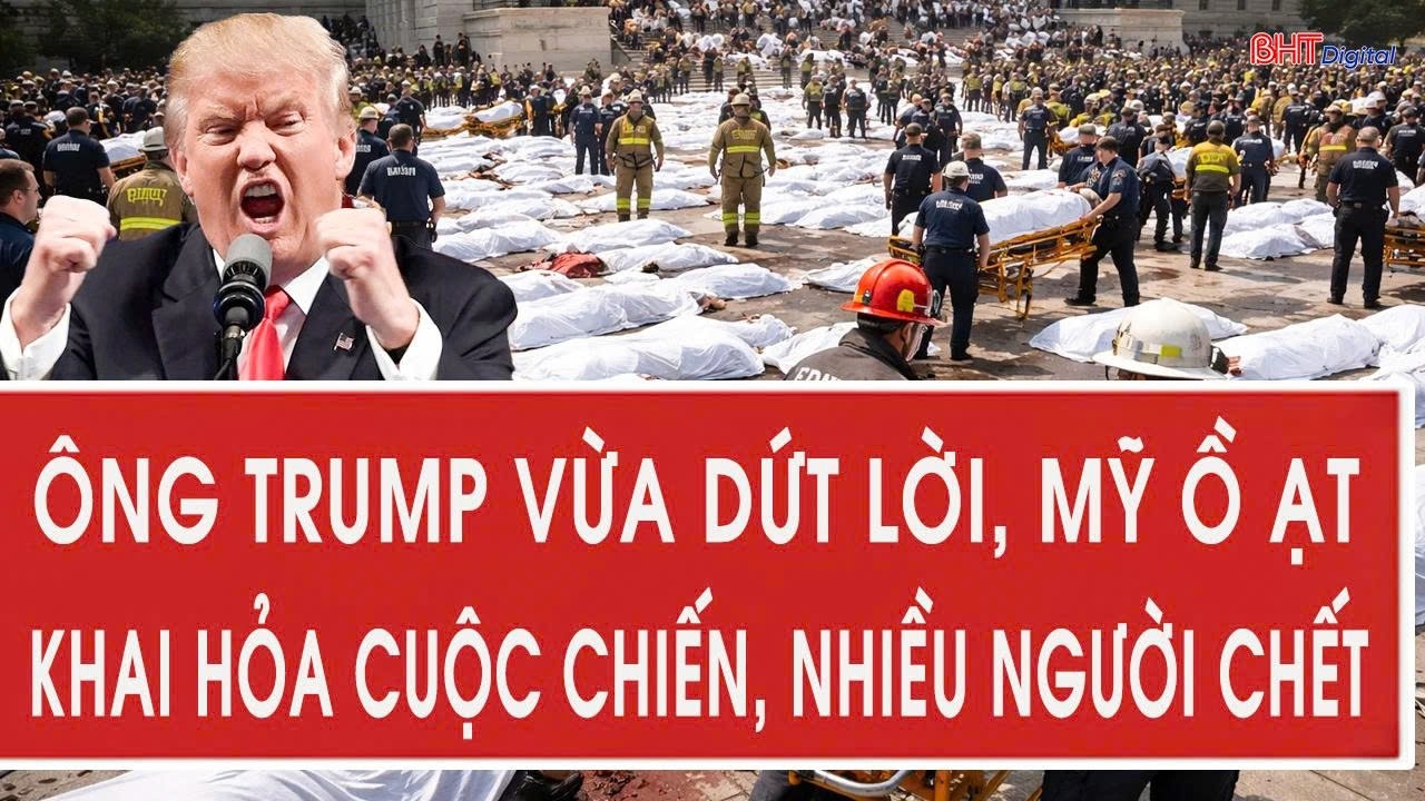 Toàn cảnh thế giới 18/2: Ông Trump vừa dứt lời, Mỹ ồ ạt khai hỏa cuộc chiến, nhiều người chết