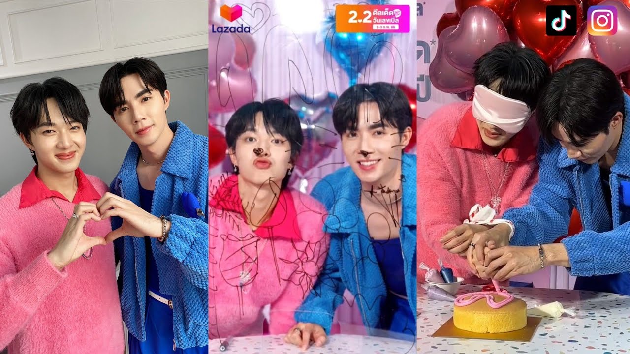 [ZeeNuNew] Lazada Th IG, TikTok Live (#Lazada22xZeeNunew )- 230202