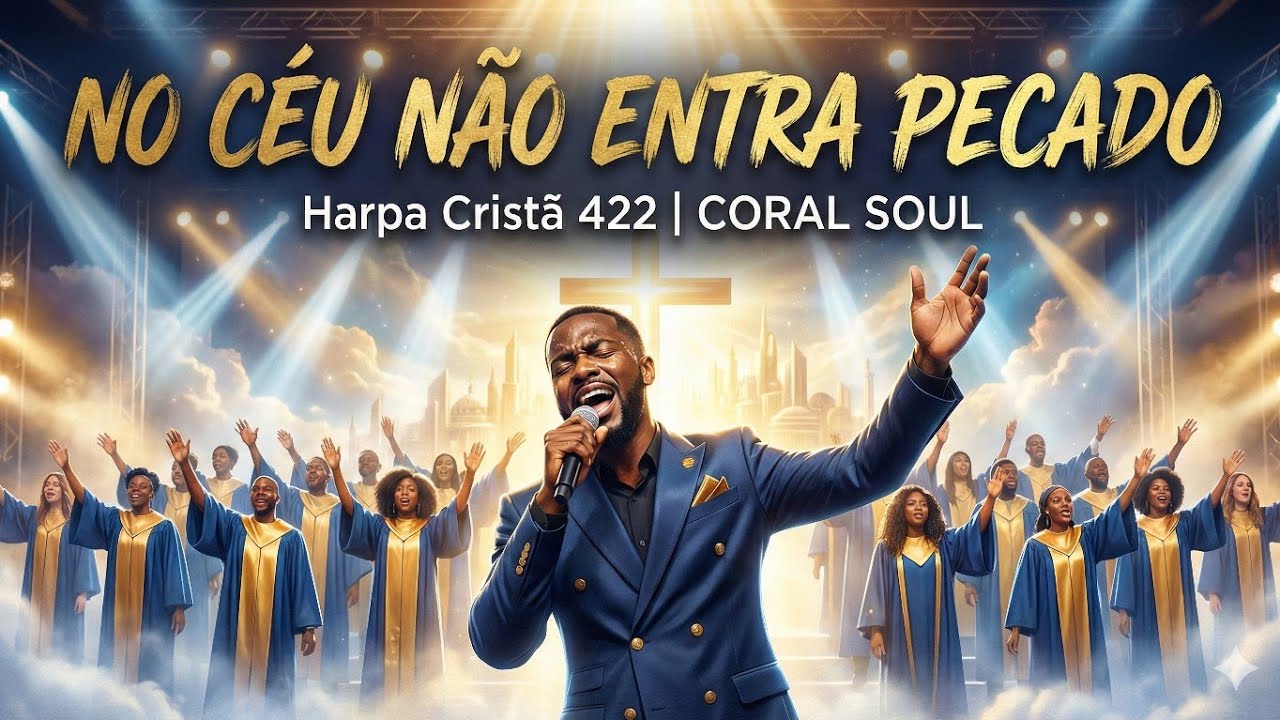 No céu não entra pecado  | Harpa Cristã 422 | CORAL SOUL 