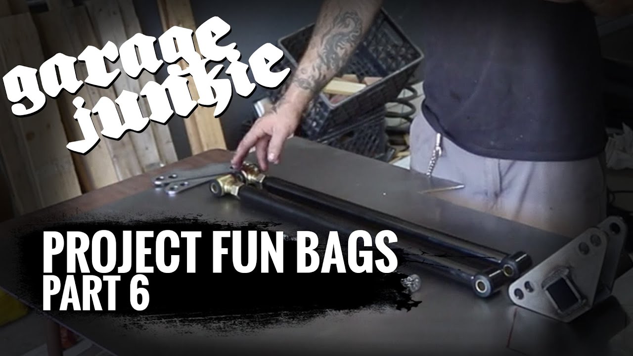 How To Bag A Truck : Setting Up Parallel 4 Link, Fish Plates, and Rear Cross Member