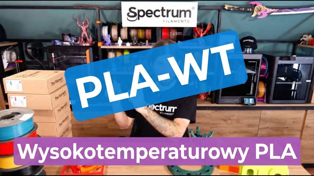 HT-PLA: Wytrzymałość do 150&deg;C BEZ wygrzewania! 🔥 Nowa generacja PLA | Spectrum Filaments