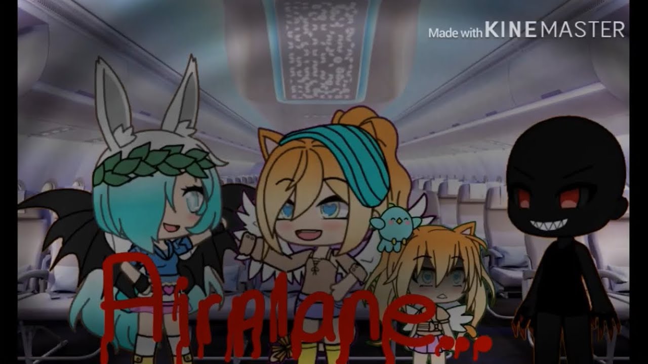 Airplane | Gacha Life Horror Movie | Based on a roblox game
