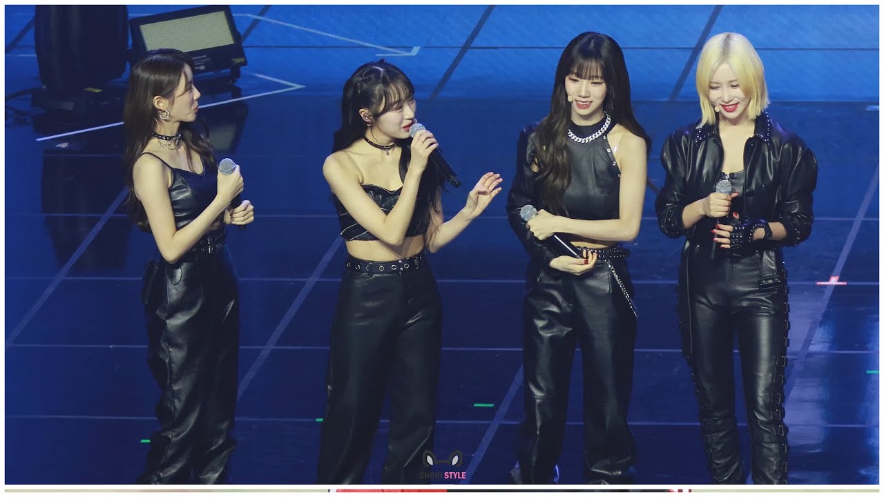 '루다/수빈/여름/다영 무대소감' 우주소녀(WJSN) 직캠 @2023 WJSN Fan-Con/230108/4K By 쵸리(Chori)