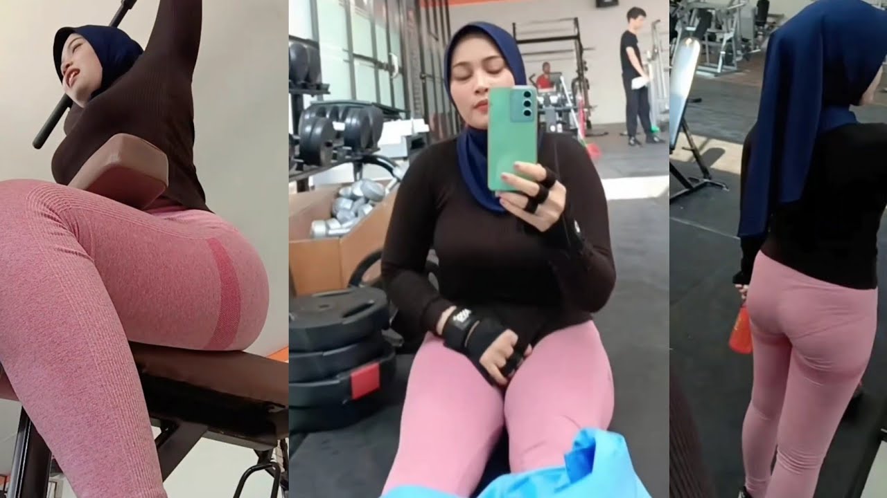 Hijab Style Try On Legging Olah Raga gym VH5210