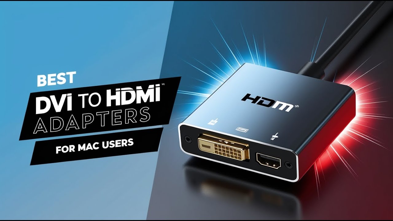 Don't Miss Out on the BEST DVI-HDMI Adapters for MacBook Screen Issues