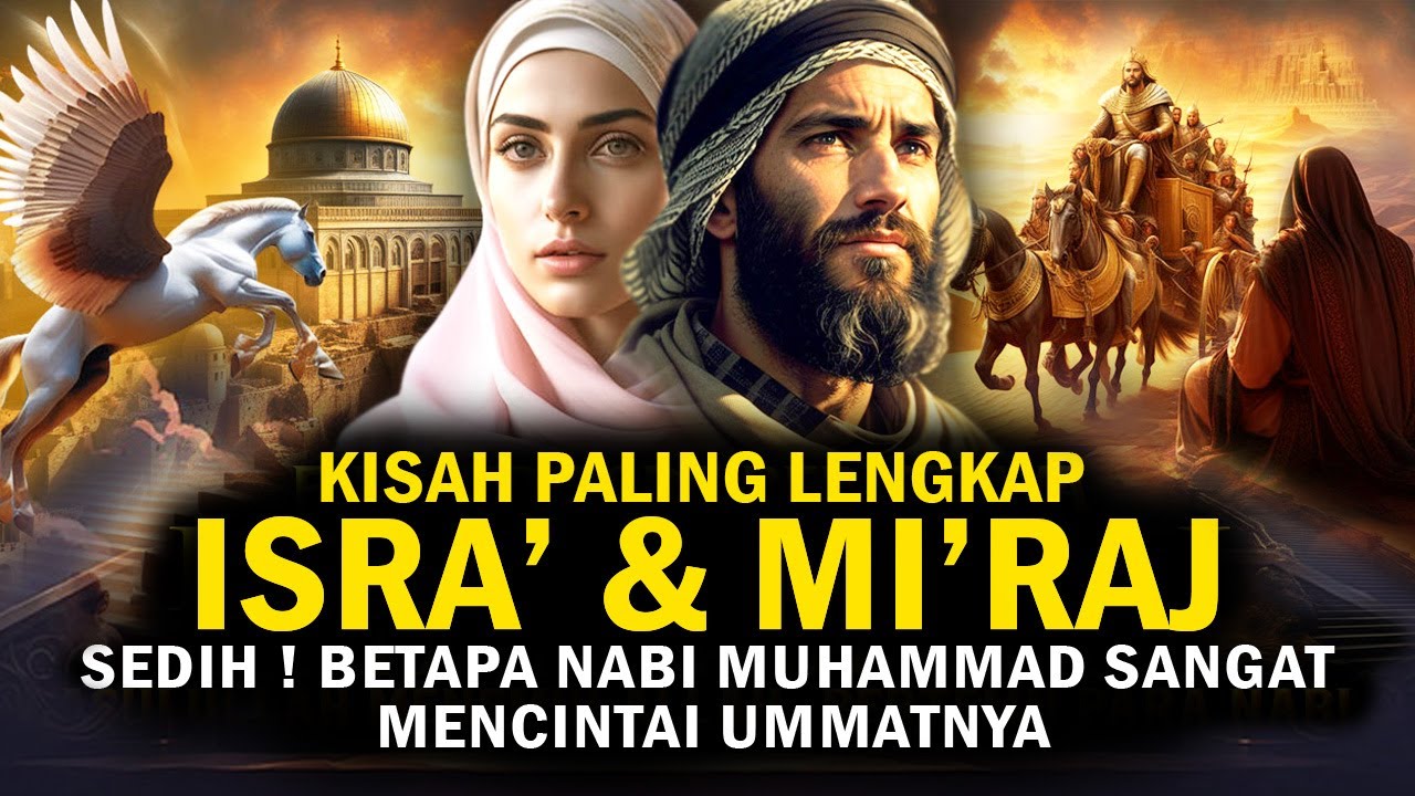 Kisah Lengkap Isra Mikraj Nabi Muhammad dan Peristiwa Aneh Yang dialami Rasulullah